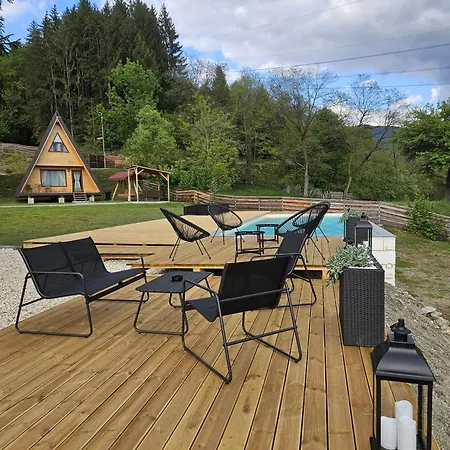 Lodge Catunul Din Podei A-frame *
